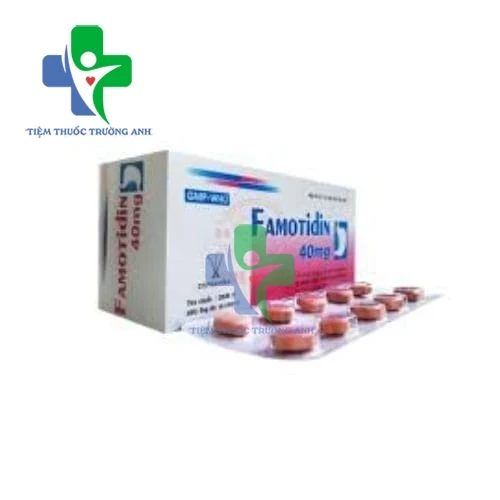 Famotidin 40mg Armephaco - Chỉ định điều trị loét dạ dày